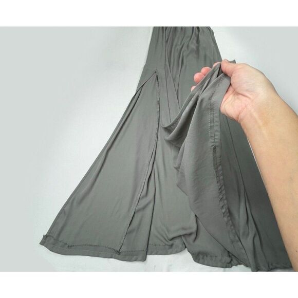 Show Me Your MUMU Heather Halter Dress Gray - Picture 12 of 13